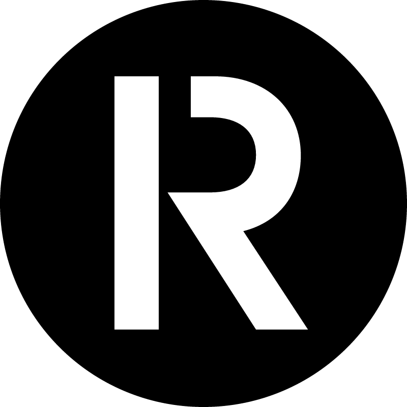 RAP Cryptocurrency Logo (Black)
