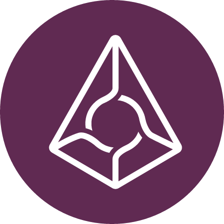 REP Cryptocurrency Logo (Color)