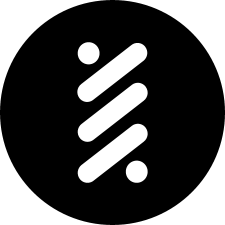 RISE Cryptocurrency Logo (Black)