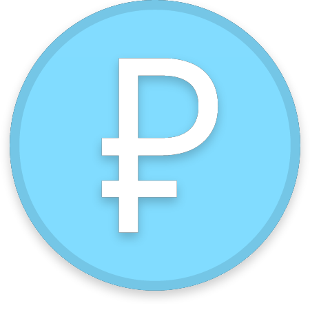 RUB Cryptocurrency Logo