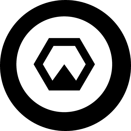 TBX Cryptocurrency Logo (Black)