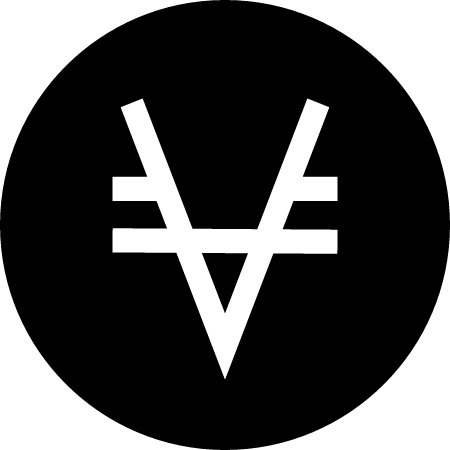 VIA Cryptocurrency Logo (Black)
