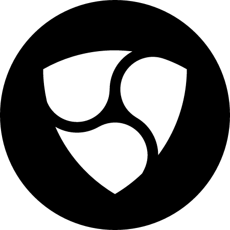 XEM Cryptocurrency Logo (Black)
