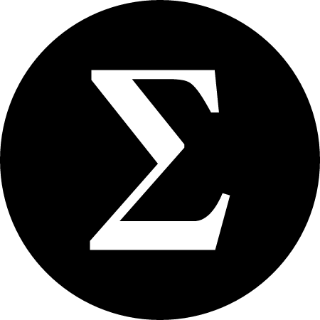 XMG Cryptocurrency Logo (Black)