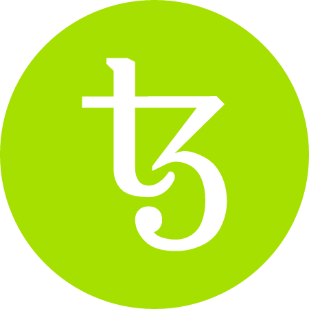 XTZ Cryptocurrency Logo (Color)