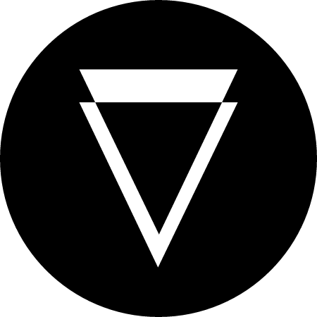 XVG Cryptocurrency Logo (Black)