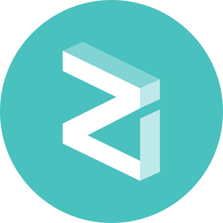 ZIL Cryptocurrency Logo (Color)