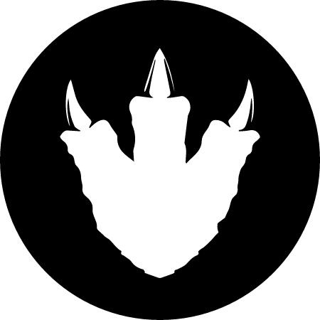 ZILLA Cryptocurrency Logo (Black)