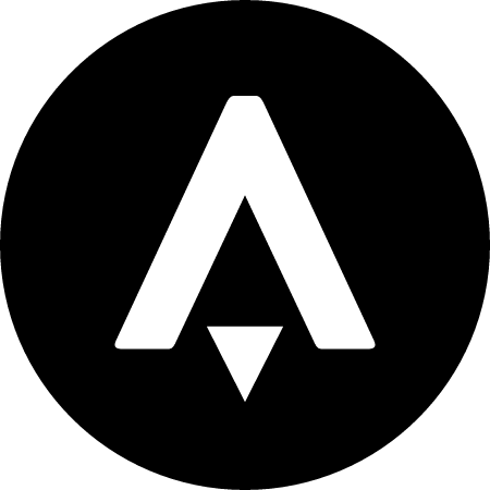 ATLAS Cryptocurrency Logo (Black)