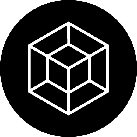 FIDA Cryptocurrency Logo (Black)