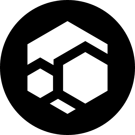 FLUX Cryptocurrency Logo (Black)