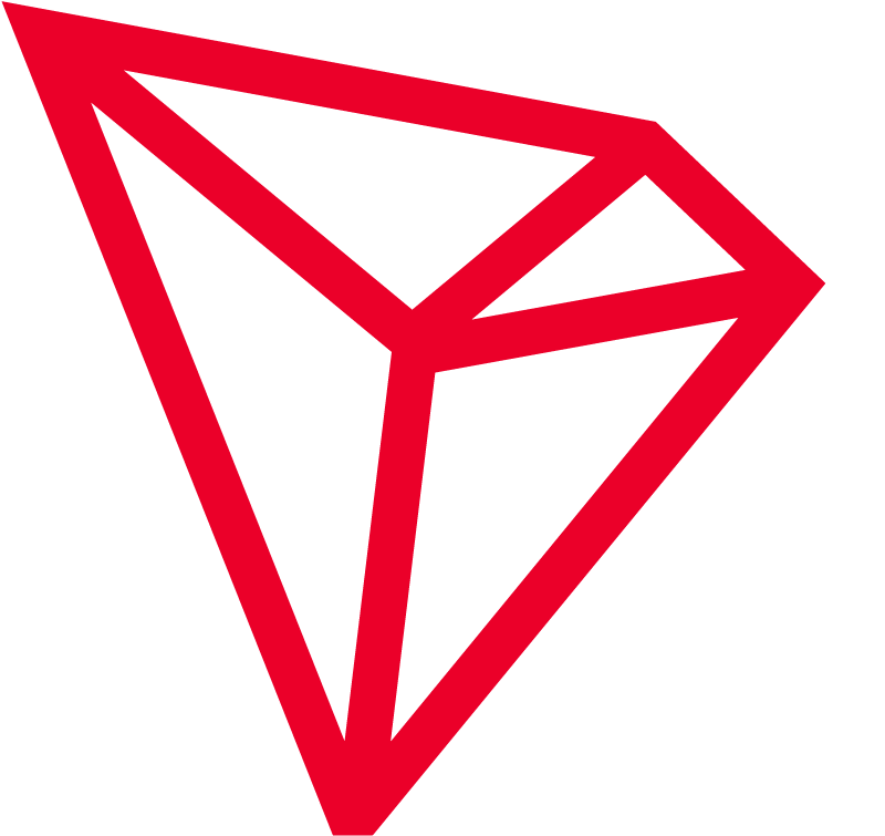 TRX Cryptocurrency Logo