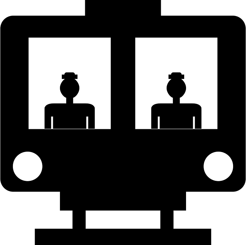 Train-symbol 2dlr