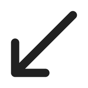 Ic fluent arrow down left 16 filled
