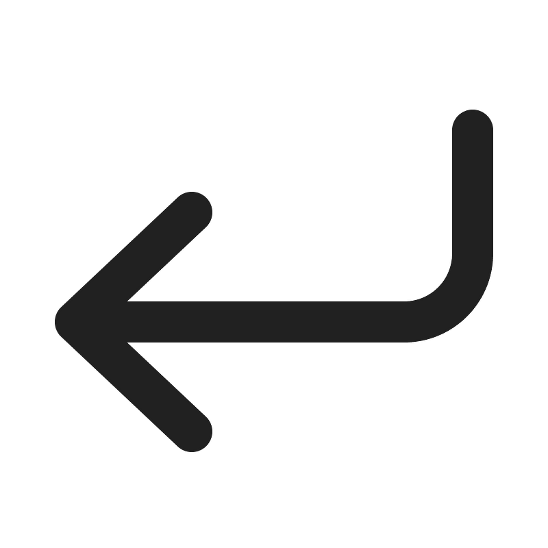 Ic fluent arrow enter left 20 filled