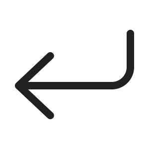 Ic fluent arrow enter left 20 regular