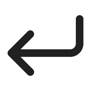 Ic fluent arrow enter left 24 filled