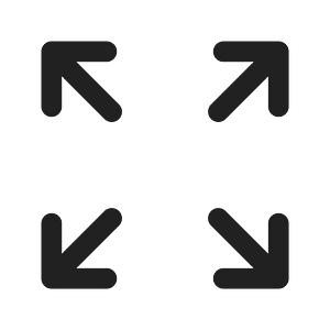Ic fluent arrow expand 24 regular