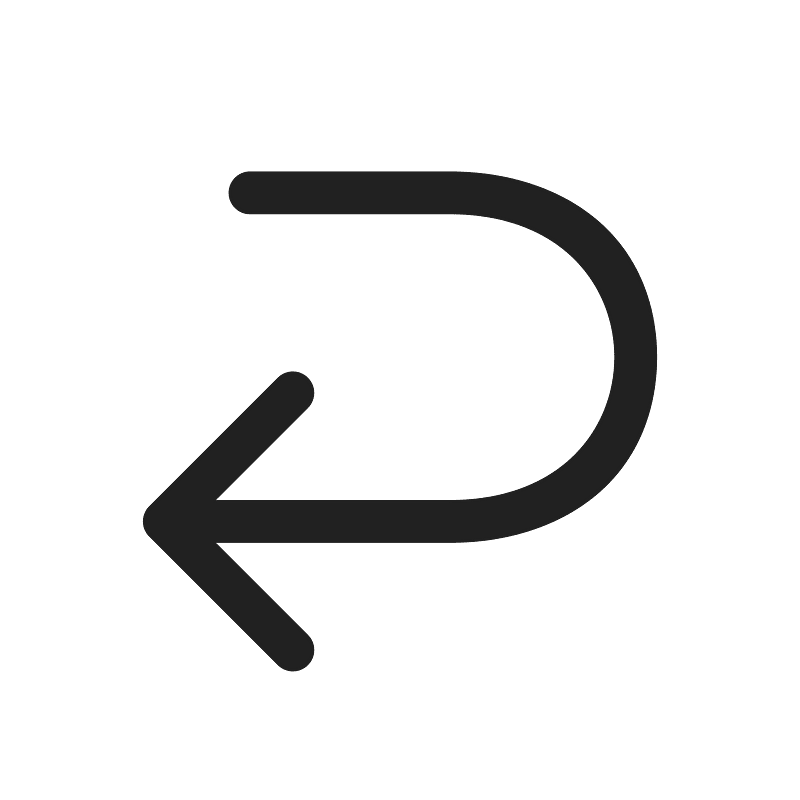 Ic fluent arrow hook down left 28 regular