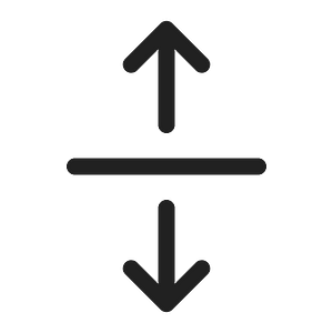 Ic fluent arrow maximize vertical 20 regular