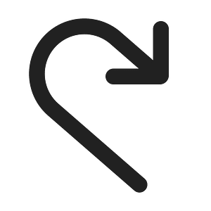 Ic fluent arrow redo 20 filled