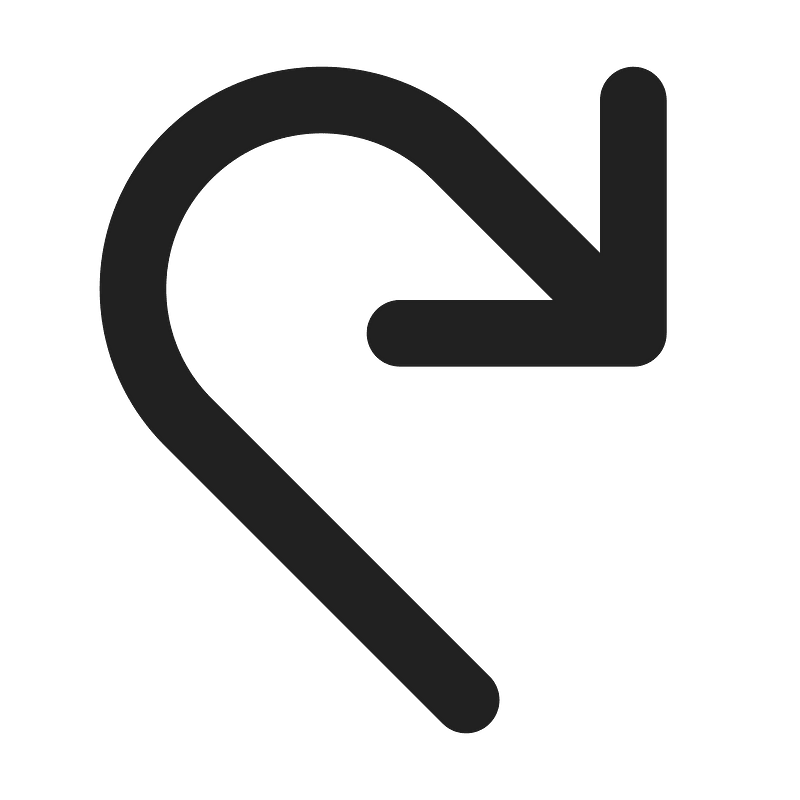 Ic fluent arrow redo 24 filled