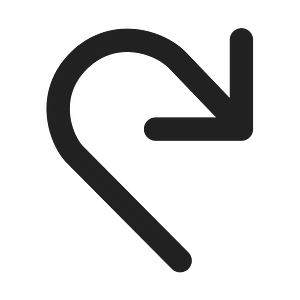 Ic fluent arrow redo 32 filled