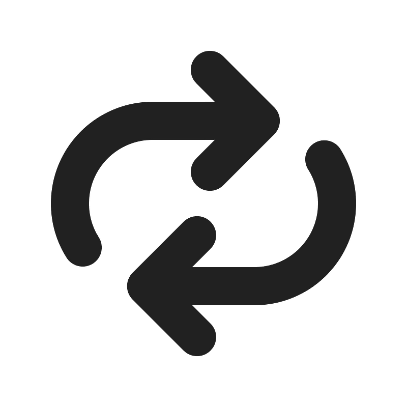 Ic fluent arrow repeat all 16 filled