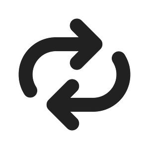 Ic fluent arrow repeat all 16 filled