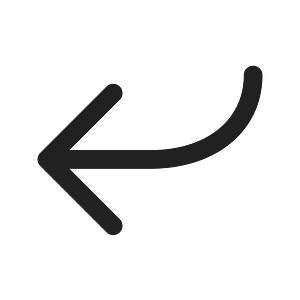 Ic fluent arrow reply down 16 regular