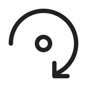 Ic fluent arrow rotate clockwise 20 regular