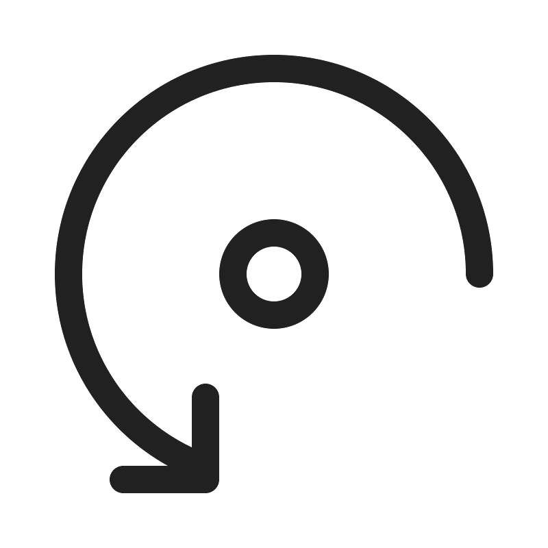 Ic fluent arrow rotate counterclockwise 20 regular