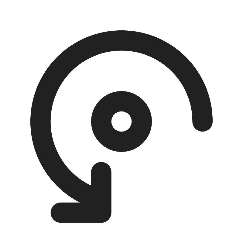 Ic fluent arrow rotate counterclockwise 24 filled
