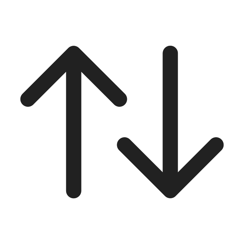 Ic fluent arrow sort 24 regular