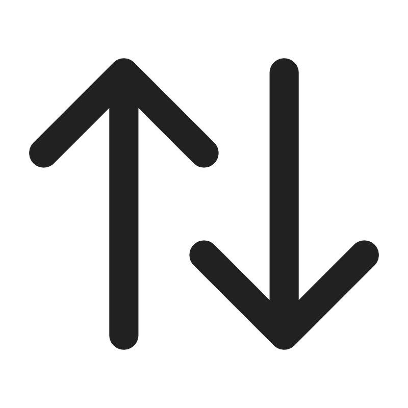 Ic fluent arrow sort 28 filled