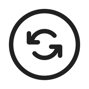 Ic fluent arrow sync circle 20 regular