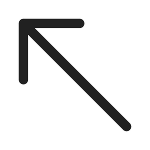 Ic fluent arrow up left 16 regular