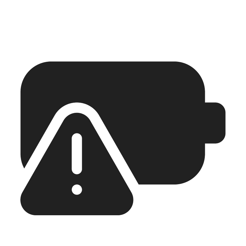 Ic fluent battery warning 24 filled
