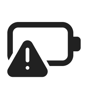 Ic fluent battery warning 24 regular