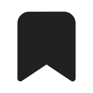 Ic fluent bookmark 16 filled