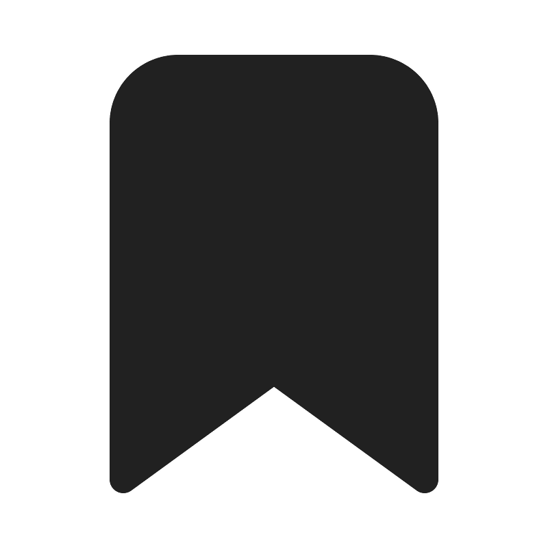 Ic fluent bookmark 20 filled