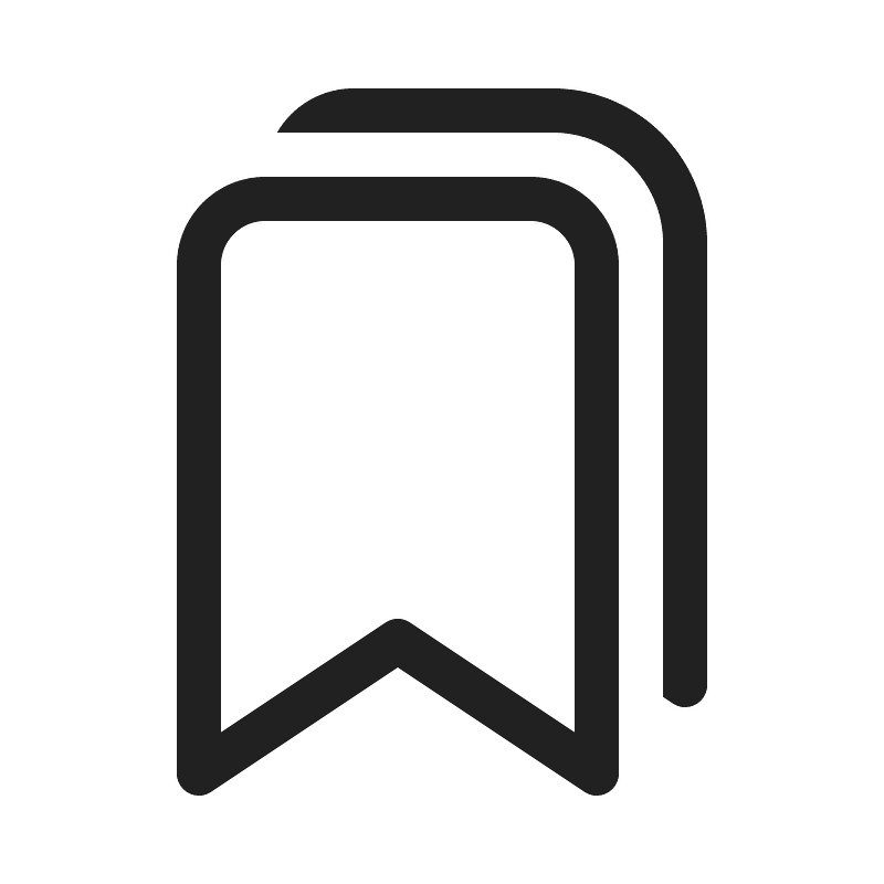 Ic fluent bookmark multiple 20 regular