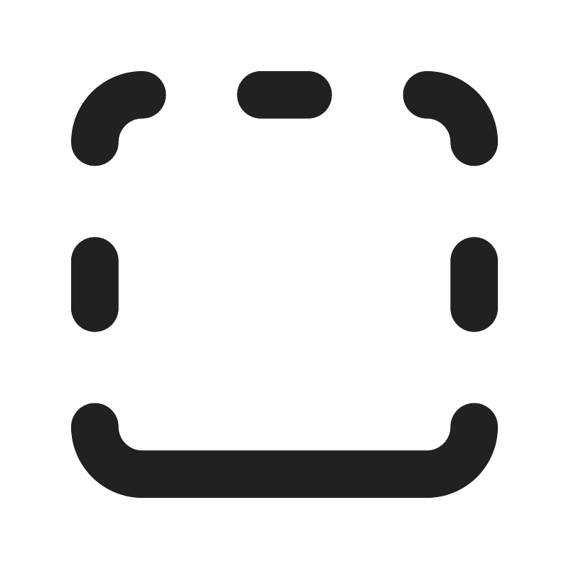 Ic fluent border bottom 24 filled