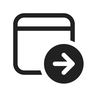 Ic fluent calendar arrow right 20 regular