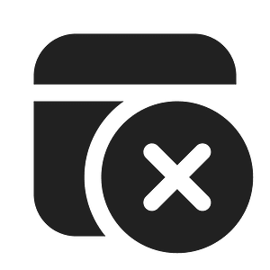 Ic fluent calendar cancel 16 filled