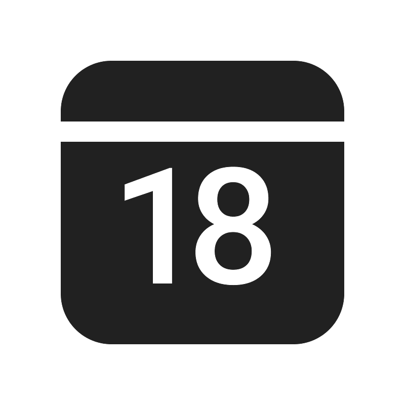 Ic fluent calendar date 20 filled