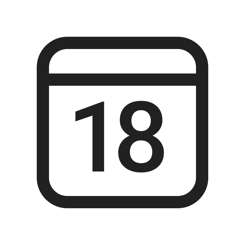 Ic fluent calendar date 20 regular