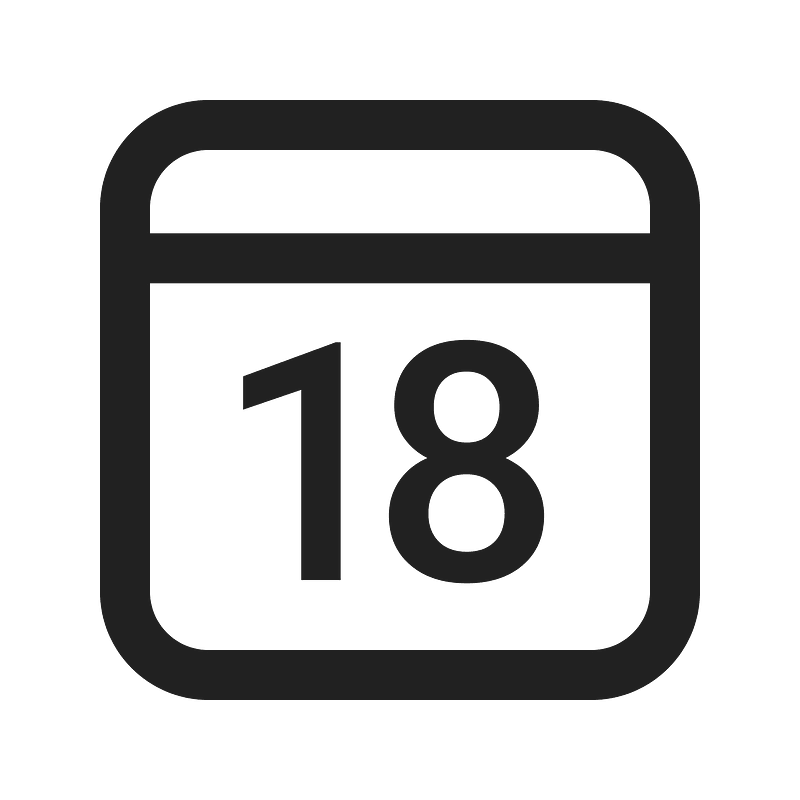 Ic fluent calendar date 24 regular