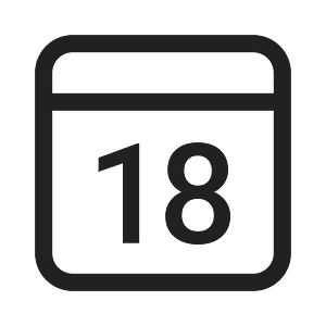 Ic fluent calendar date 28 regular