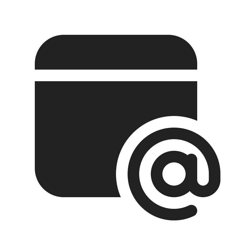 Ic fluent calendar mention 20 filled